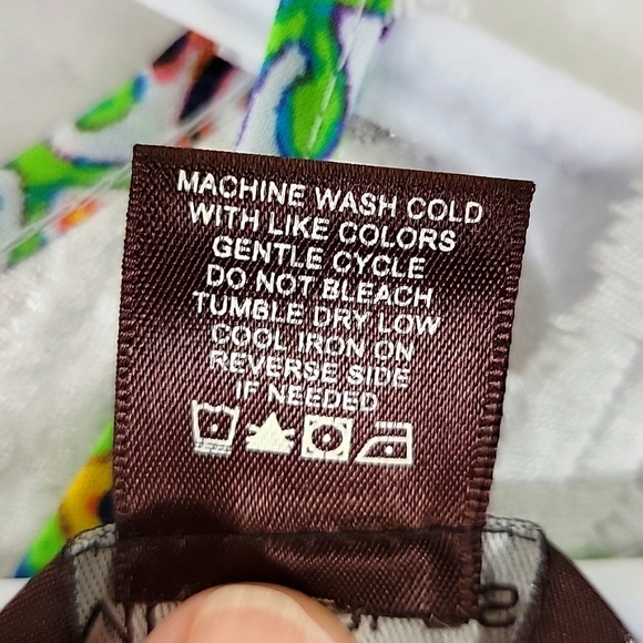 MULTIPLES Two-piece Sleeveless Tank w Sheer Outer Layer Tunic Size S - Picture 4 of 8